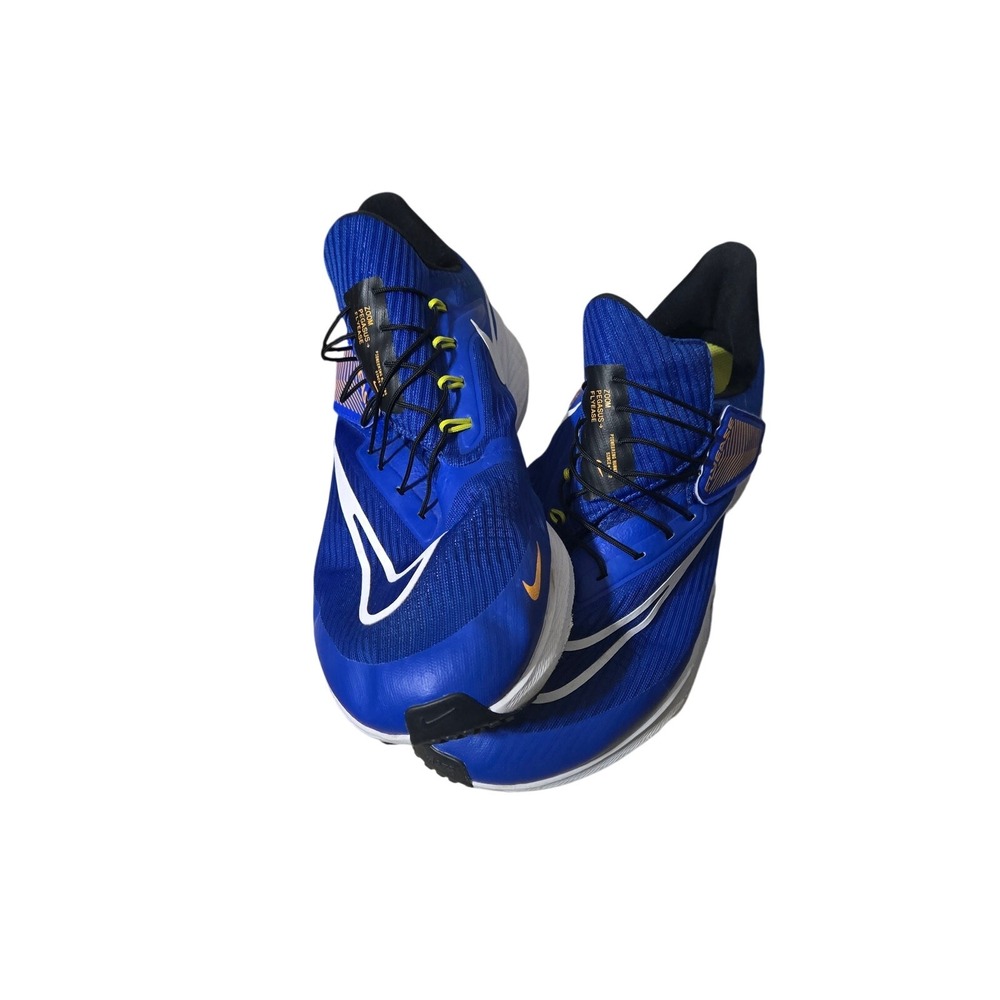 Nike FlyEase Running Shoes Men's Size 11 Blue Black Easy Entry Athletic Sneakers